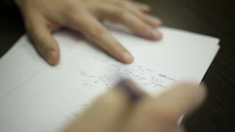 Learning of Arabic language in the classroom Stock Footage 72164579