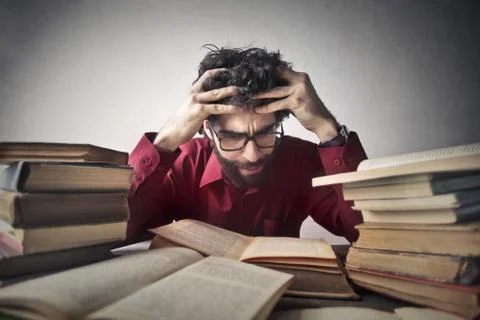 Learning businessman Stock Photos