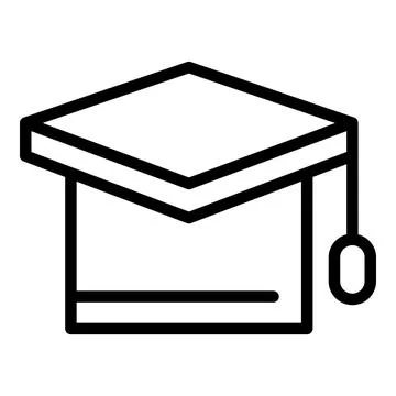 Learning concentration icon outline vector. Brain psychology 스톡 일러스트