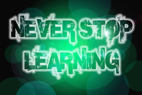 Learning concept Stock Illustration