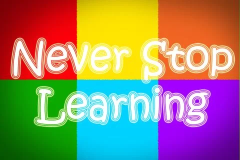 Learning concept Stock Illustration