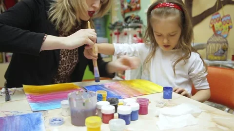 Learning To Draw Stock Footage 59595327