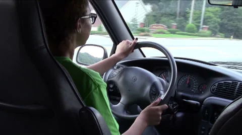 Learning To Drive Video stock 30440623
