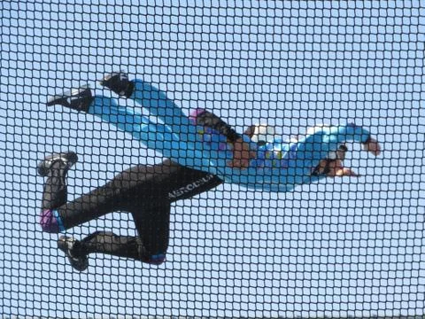 Learning to fly Stock Photos