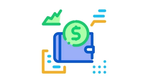 Learning functions parsing Icon Animation Stock Footage 145281846