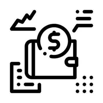 Learning functions parsing icon vector outline illustration 库存插图