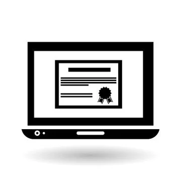 Learning graphic design , vector illustration Illustrazione stock