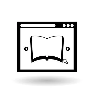 Learning graphic design , vector illustration Illustrazione stock