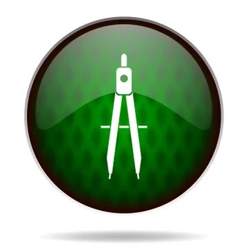Learning green internet icon. Stock Illustration
