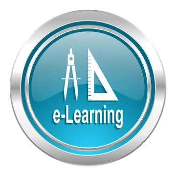 Learning icon. Illustrazione stock