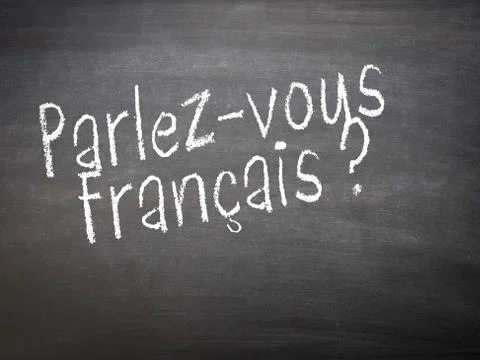 Learning language - French Stock Photos