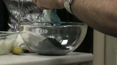 Learning, lesson, master class on preparing sushi 6.m2t Stock Footage 5186802