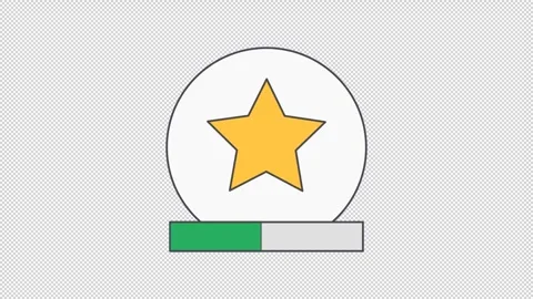 Learning level up animation 스톡 동영상 317360443