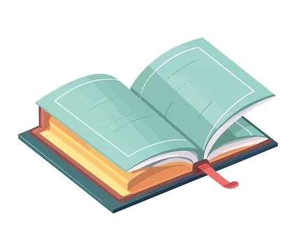 Learning from literature, science Stock Illustration