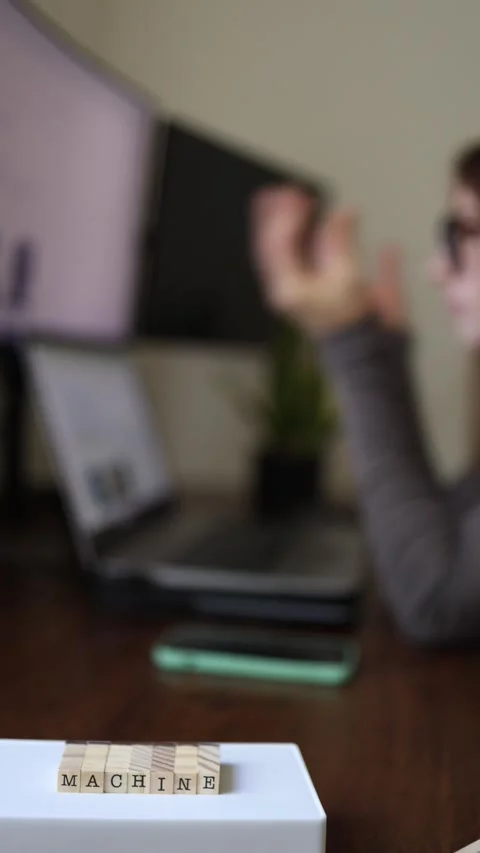 Learning machine learning concepts Stock-Footage 337336817