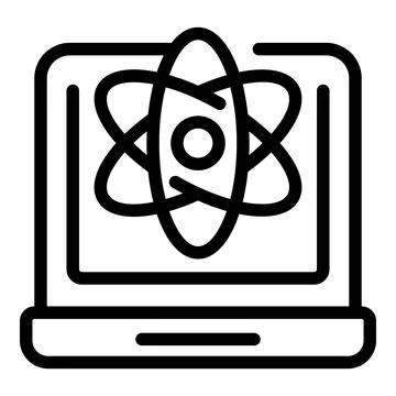 Learning management system icon outline vector. Trainind education 스톡 일러스트