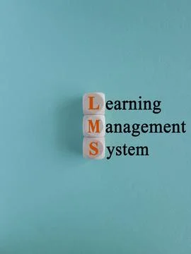 Learning Management System symbol. Stock Photos