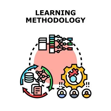 Learning methodology for artificial intelligence algorithm development 스톡 일러스트