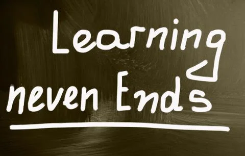 Learning never ends Stock Photos