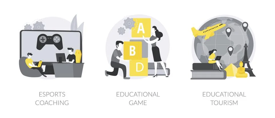 Learning opportunity abstract concept vector illustrations. Stock Illustration