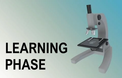 LEARNING PHASE concept Illustrazione stock