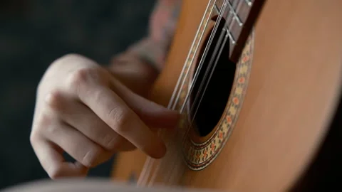 Learning play at home does housework music training,cinematic Stock Footage 278034126