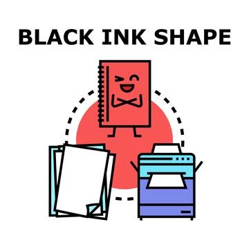 Learning process involving documents, printing, and education Stock Illustration