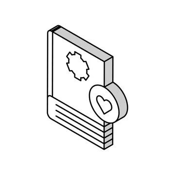 Learning soft skill isometric icon vector illustration Stock Illustration
