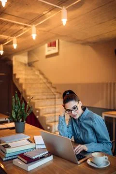 Learning something new every day Foto stock