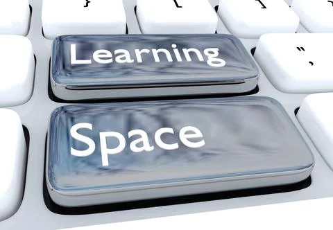 Learning Space concept Stock Illustration