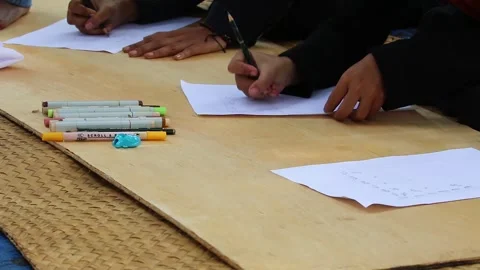 Learning together Vídeo Stock 287307986