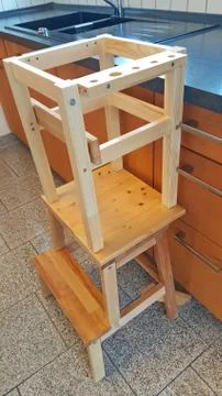Learning tower for small children to build yourself Photos