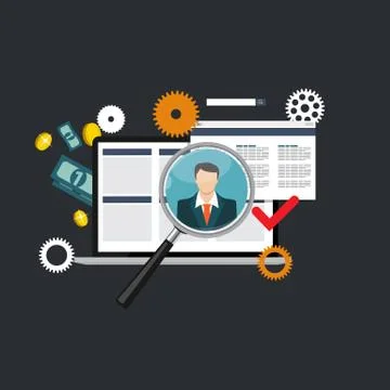 Learning, Training to Make your Career Progress. Business Flat Illustrazione stock