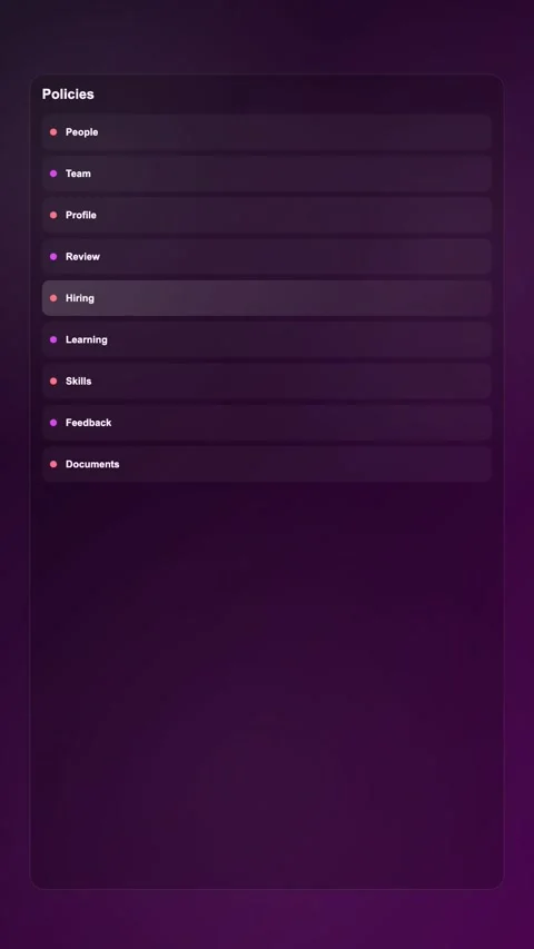 Learning Workspace Modern Gradient SaaS Interface Vertical Animation Stock Footage 345154956