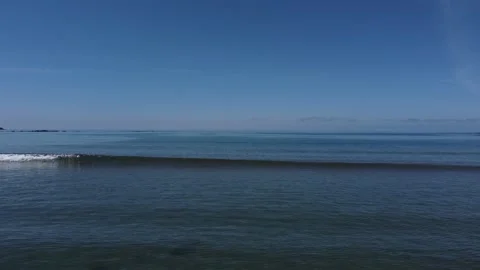 Leas Foot Sands Beach Devon Stock Footage 155340291