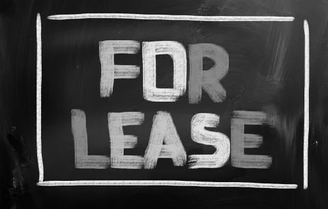 For lease concept Stock Illustration