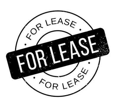 For Lease rubber stamp Stock Illustration