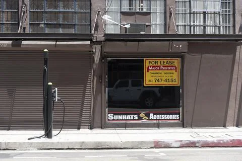 For Lease Stores Stock Photos