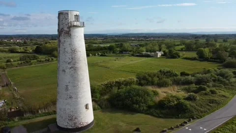 Leasowe lighthouse Stock Footage