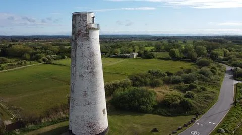 Leasowe lighthouse view Stock Photos