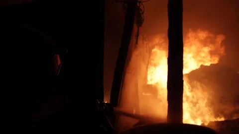 At least 7 killed after Russian drone attack on Kharkiv, Kharkiv, UA - 10 Feb 20 Stock Footage 264092790