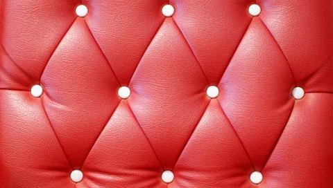 The leather back of the sofa Stock Photos