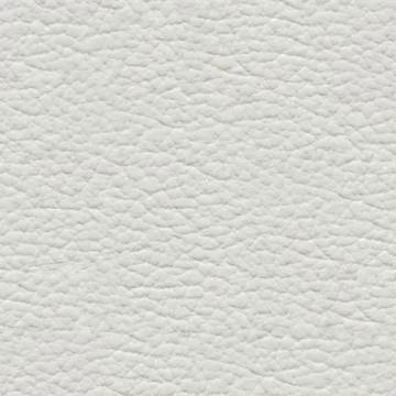 Leather background in elegant white tone. Seamless square texture, tile ready. Stock Photos