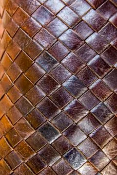 Leather background pattern. Stock Photos