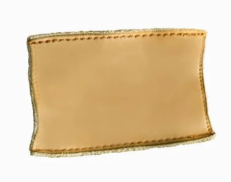 Leather badge Stock Photos