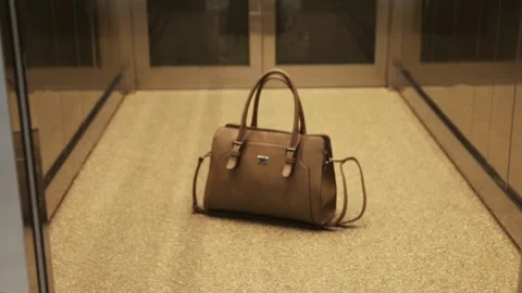 Leather bag Stock Footage 134460300