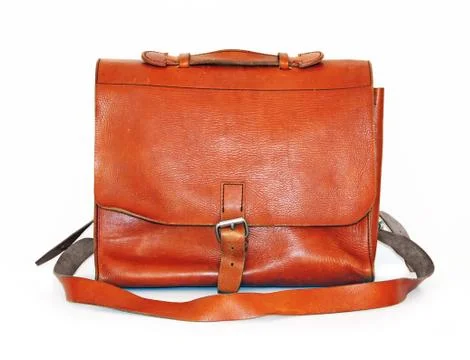 Leather bag Stock Photos