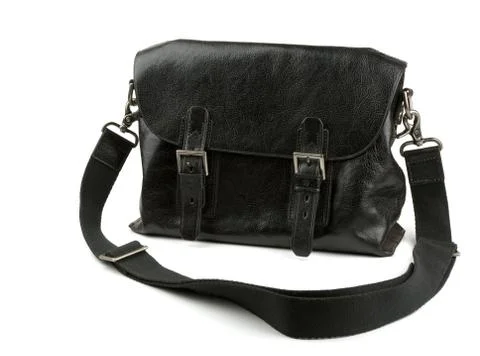 Leather bag Stock Photos