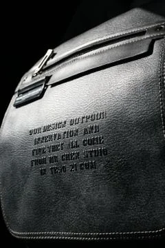 Leather bag Stock Photos