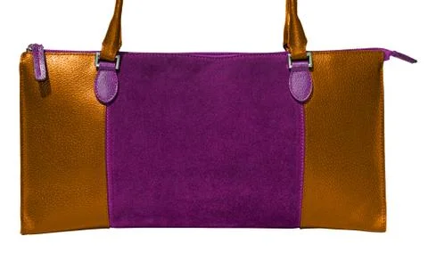 Leather bag Stock Photos